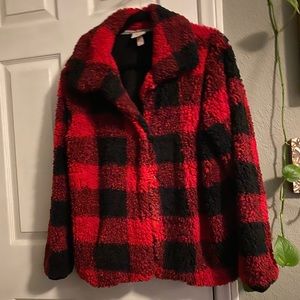 Teddy jacket flannel pattern
